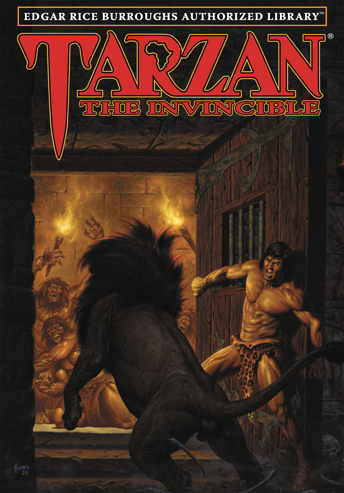 Tarzan of the Apes & Return of Tarzan by Edgar Burroughs New Deluxe Hardcover 