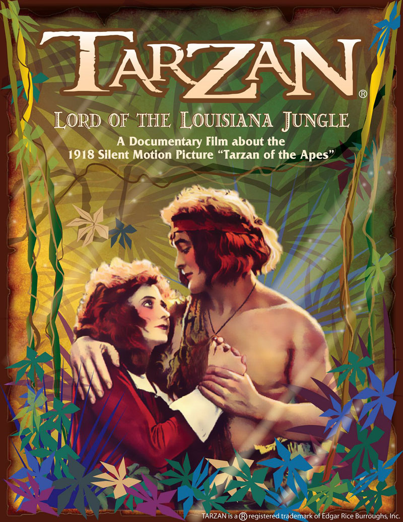 Джунгли документальные. Тарзан. Джунгли Луизианы. Tarzan of the Apes 153.