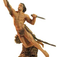Tarzan Official Open Edition Hand-Painted Cold Cast Porcelain Statue