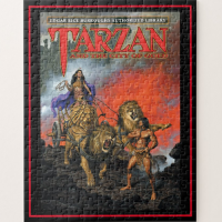 <i>Tarzan and the City of Gold</i> ERB Authorized Library Puzzle