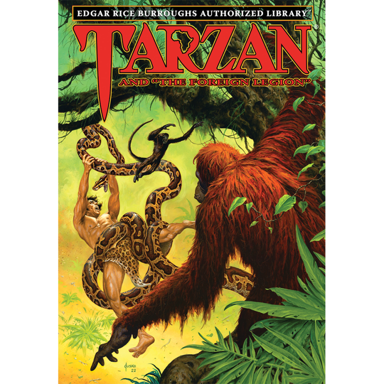 TARZAN OF THE APES Poster Edgar Rice Burroughs Inc. Store